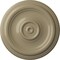 Ekena Millwork Traditional Ceiling Medallion (Fits Canopies up to 2 3/4"), Hand-Painted Gobi Desert, 12"OD x 1"P CM12TRGDF - alternate 1